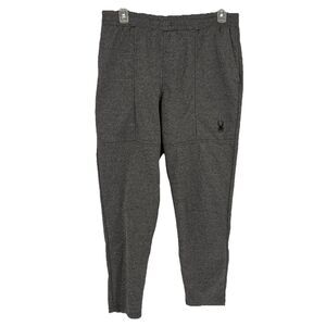 Spyder Sweatpants Joggers Mens Large Gray Active Training Running